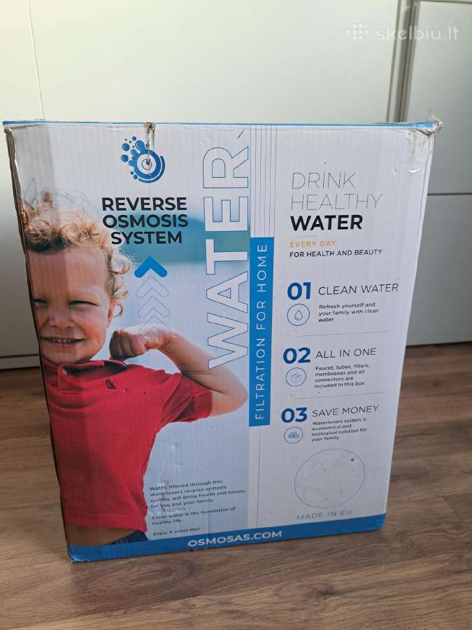 Nauja vandens filtrų sistema Ro5 V1 Waterlovers