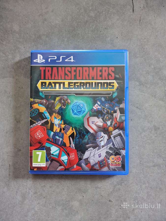 Žaidimas Transformers Battlegrounds, Playstation 4