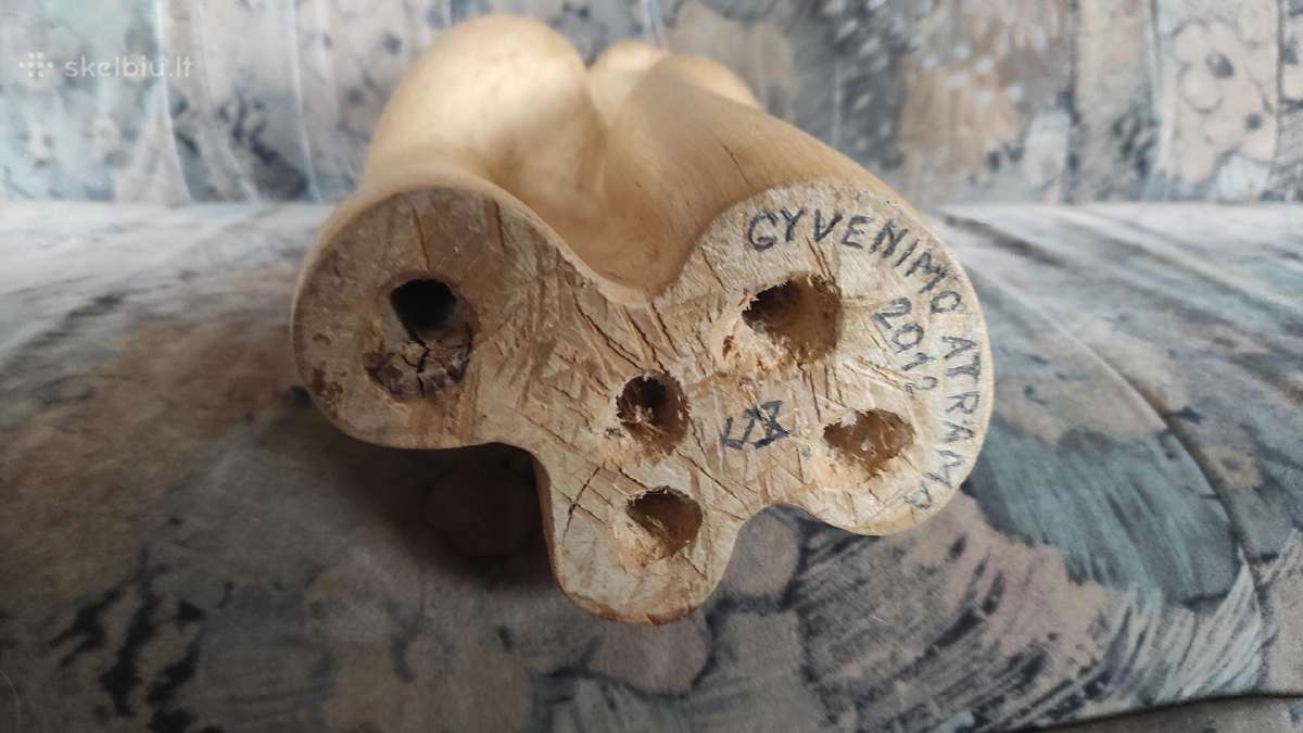 Medinė skulptūra. M. Strioga. Gyvenimo atrama - nuotraukos Nr. 4