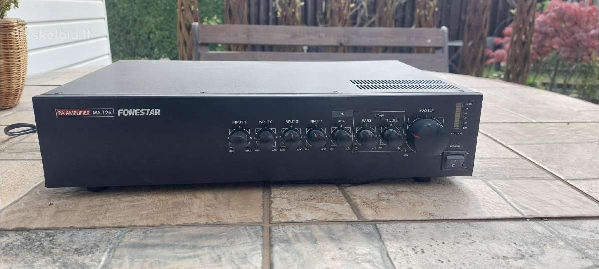 Stiprintuvas Fonestar Pa amplifier Ma-125