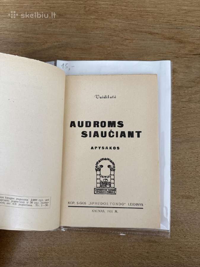 Audroms siaučiant 1931 m. - nuotraukos Nr. 2