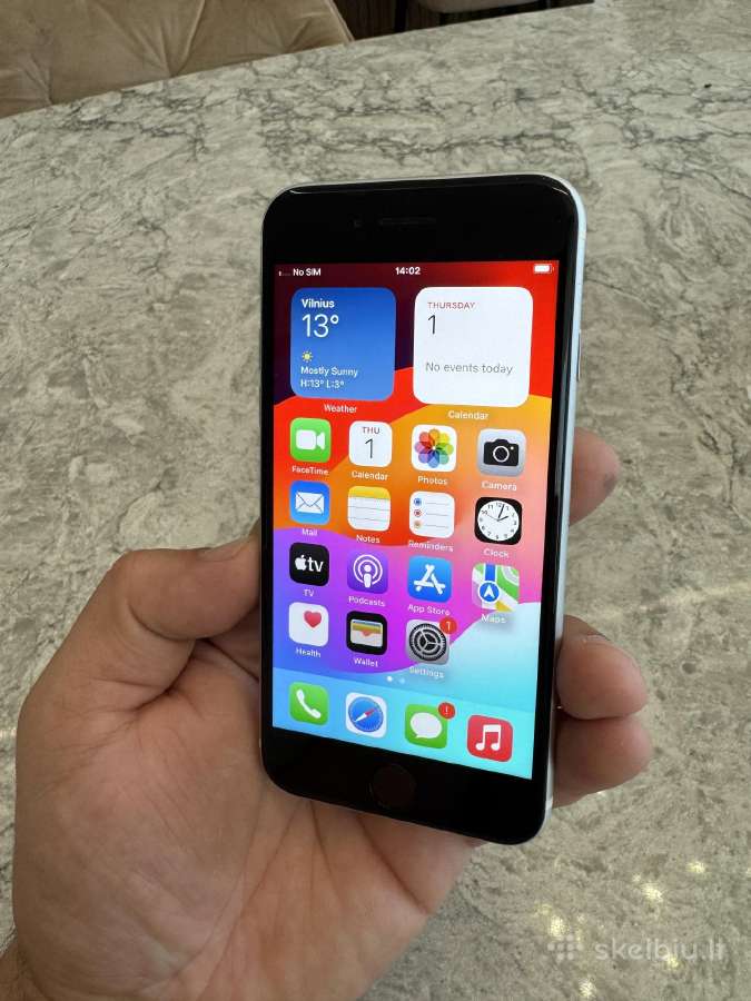 iPhone Se 2020, 64gb 87% baterija - nuotraukos Nr. 3