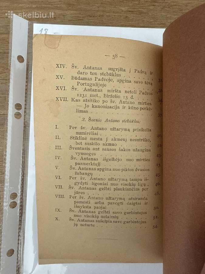 Švento Antano iš Padvos gyvenimas ir stebūklai1906 - nuotraukos Nr. 9