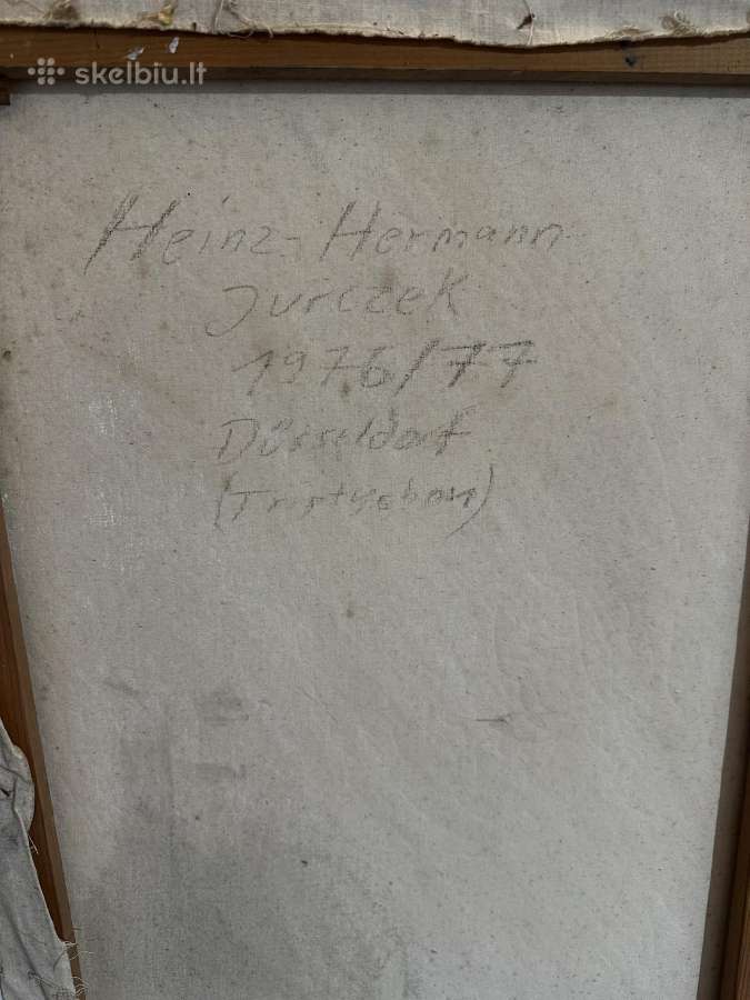 Heinz Hermann Jurczek paveikslas 1978 - nuotraukos Nr. 2
