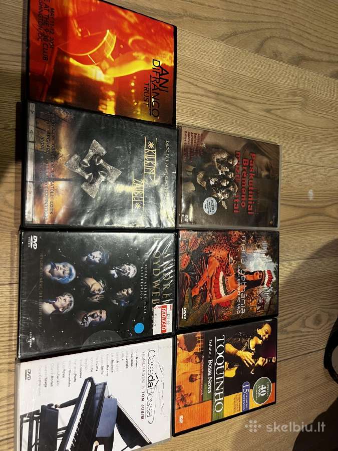 Muzikiniai Dvd, rinkinukas