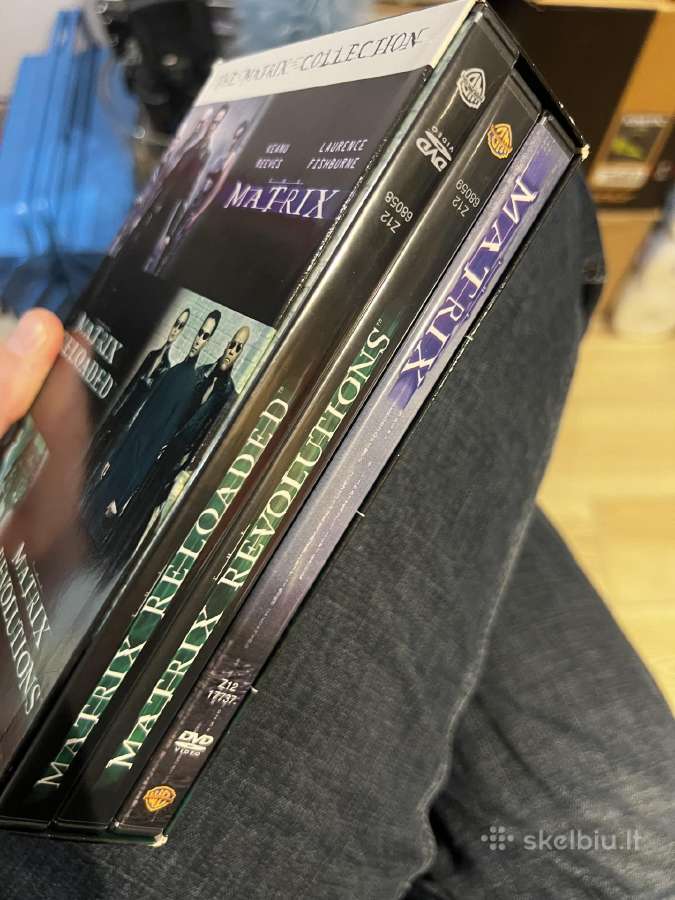 Dvd Matrix triologija, rinkinys klasikos - nuotraukos Nr. 2