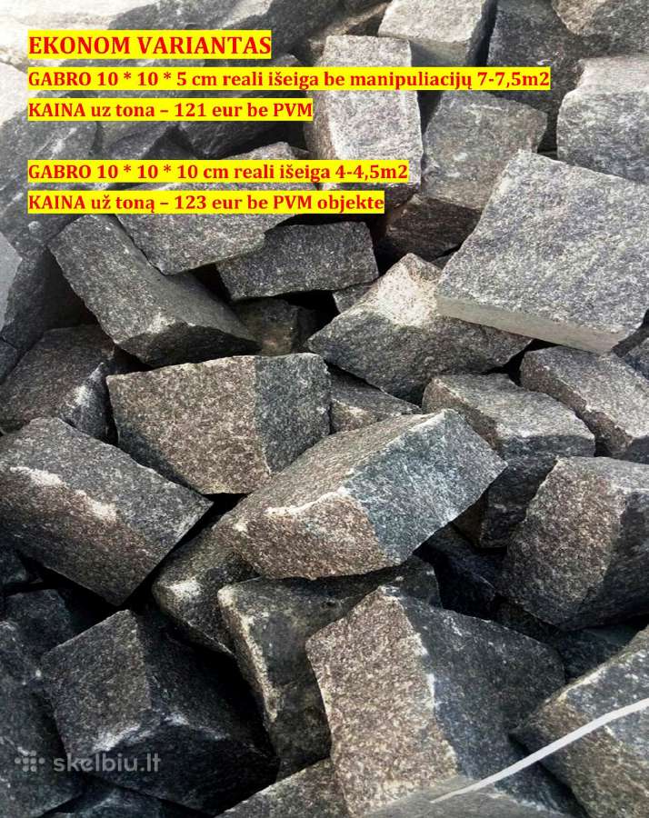 Granitinės trinkelės, plokštės ir kiti gaminiai - nuotraukos Nr. 31