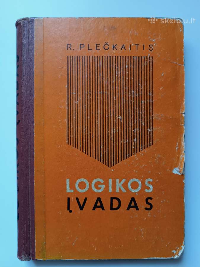 R. Plečkaitis. Logikos įvadas