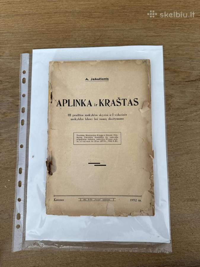 Aplinka ir kraštas 1932 m.