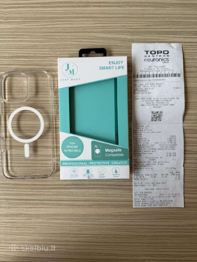 Apple iPhone 16 Pro Max dėklas