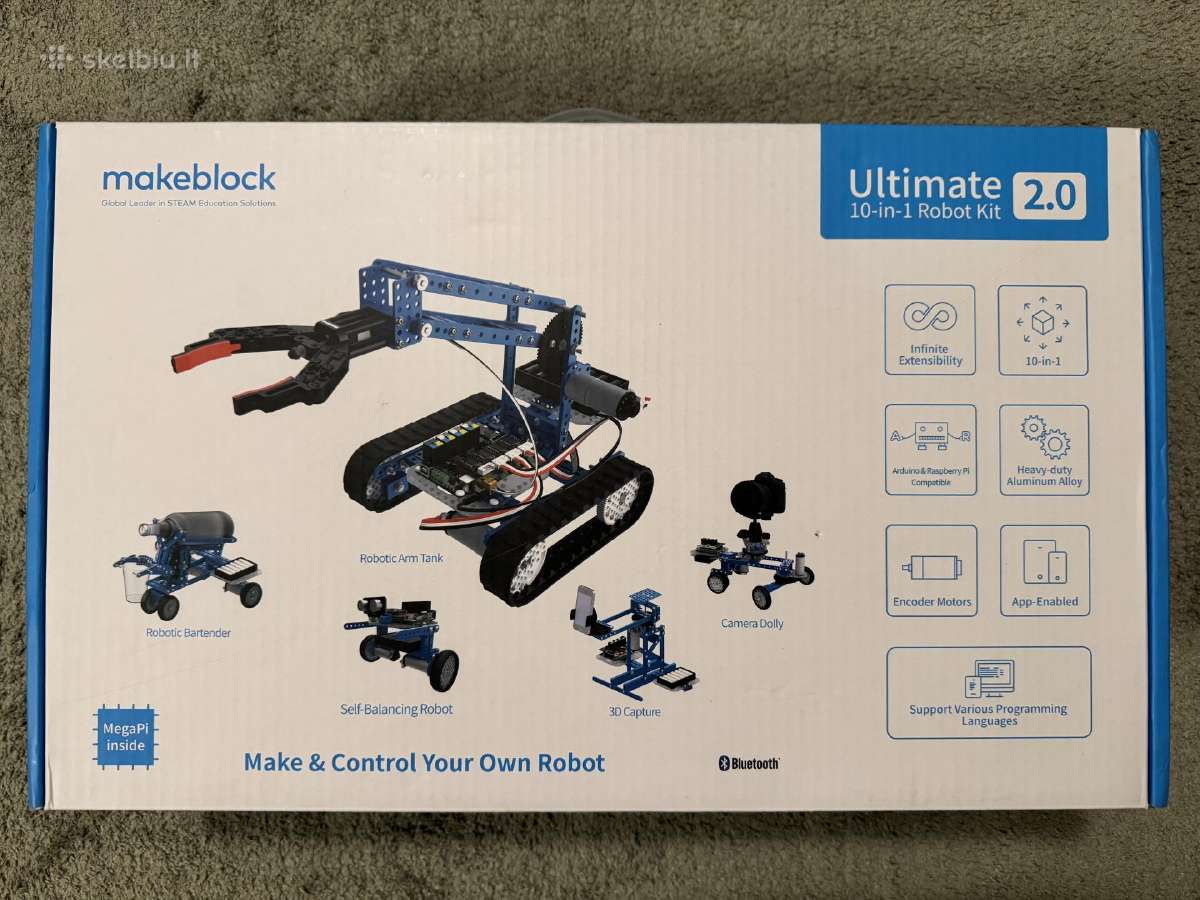 Makeblock robotas 10 viename