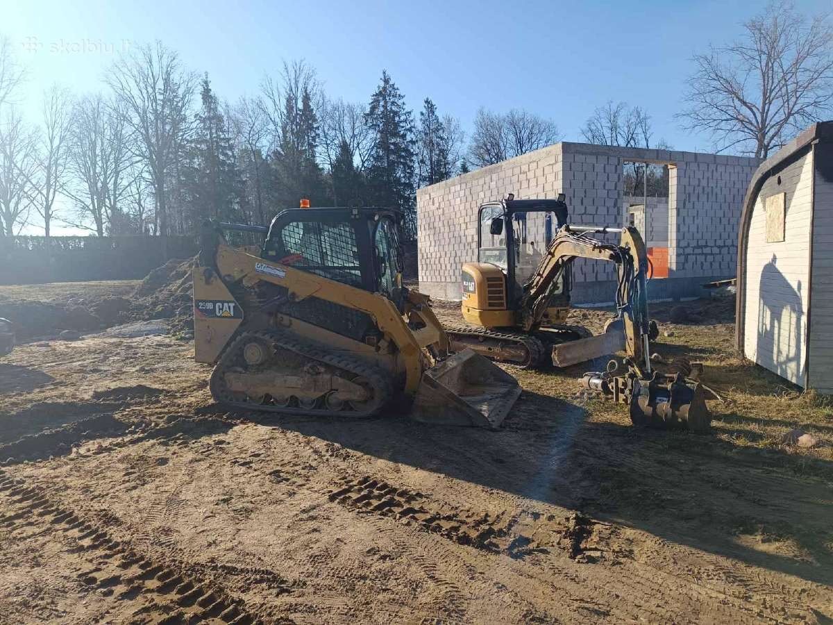 Statybines technikos nuoma raciok bobcat manitou - nuotraukos Nr. 19