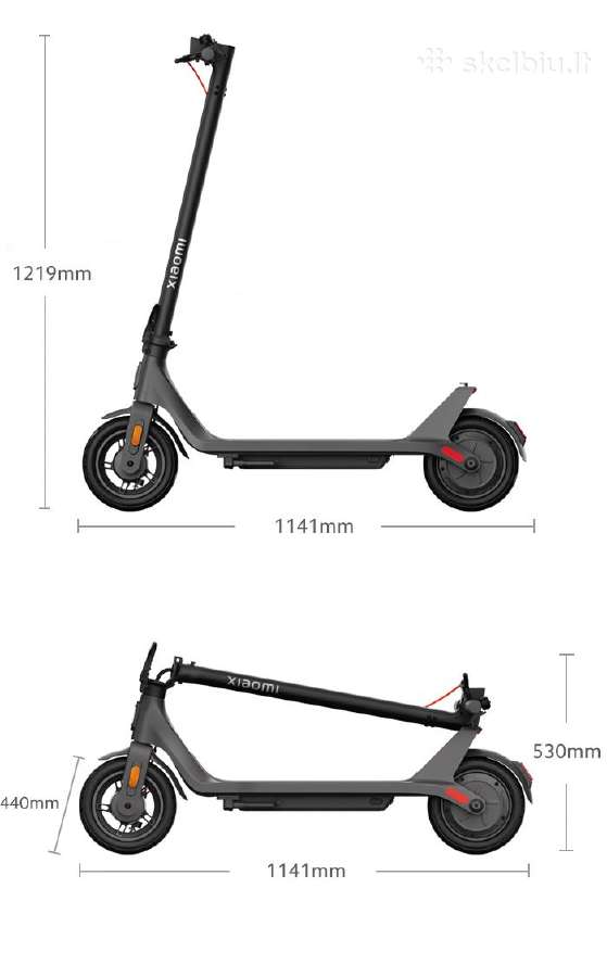 Xiaomi Scooter 4 Lite (2nd Gen) paspirtukas nauja