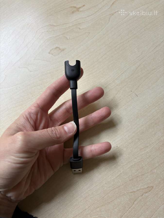 Xiaomi Mi Band 3 įkrovimo laidas