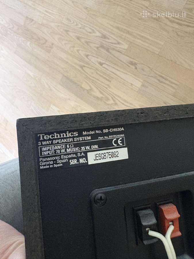 Technics muzikinis centras su kolonėlėm - nuotraukos Nr. 7