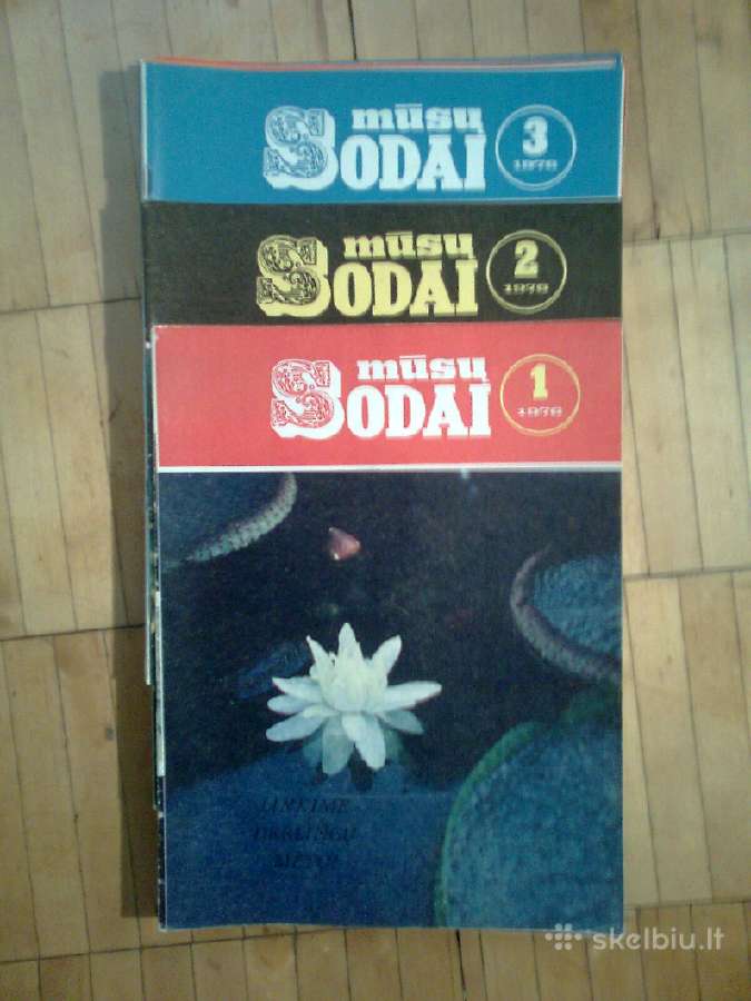 "Musu sodai" 1966m. 1976m. komplektai - nuotraukos Nr. 2