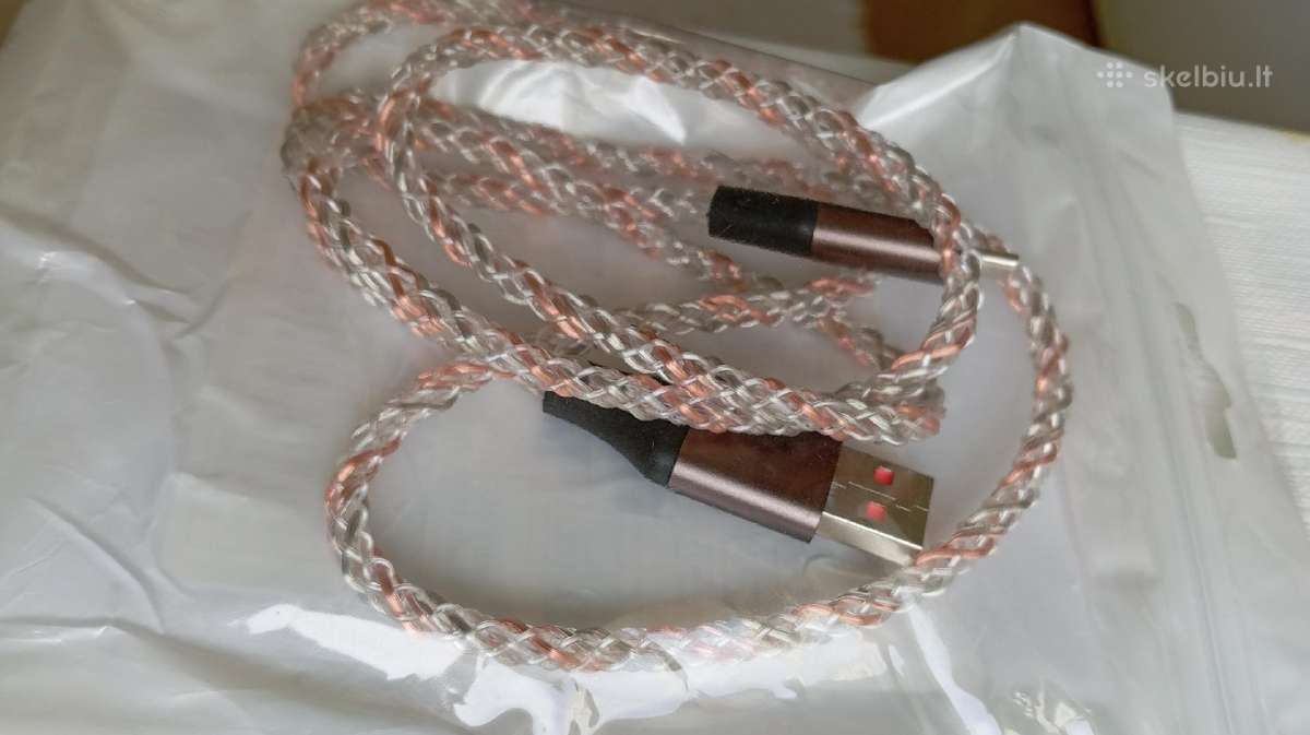 Usb type C Įkrovimo laidai - nuotraukos Nr. 3