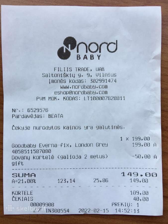 GB Everna-fix auto kėdutė - nuotraukos Nr. 9