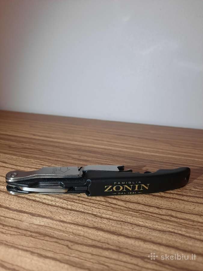 3. Kamščiatraukis atidarytuvas Zonin
