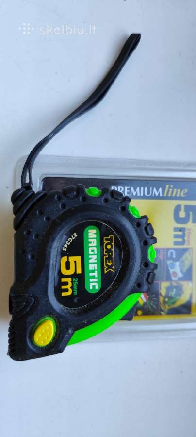 Ruletė su magnetu Topex 5m 25mm