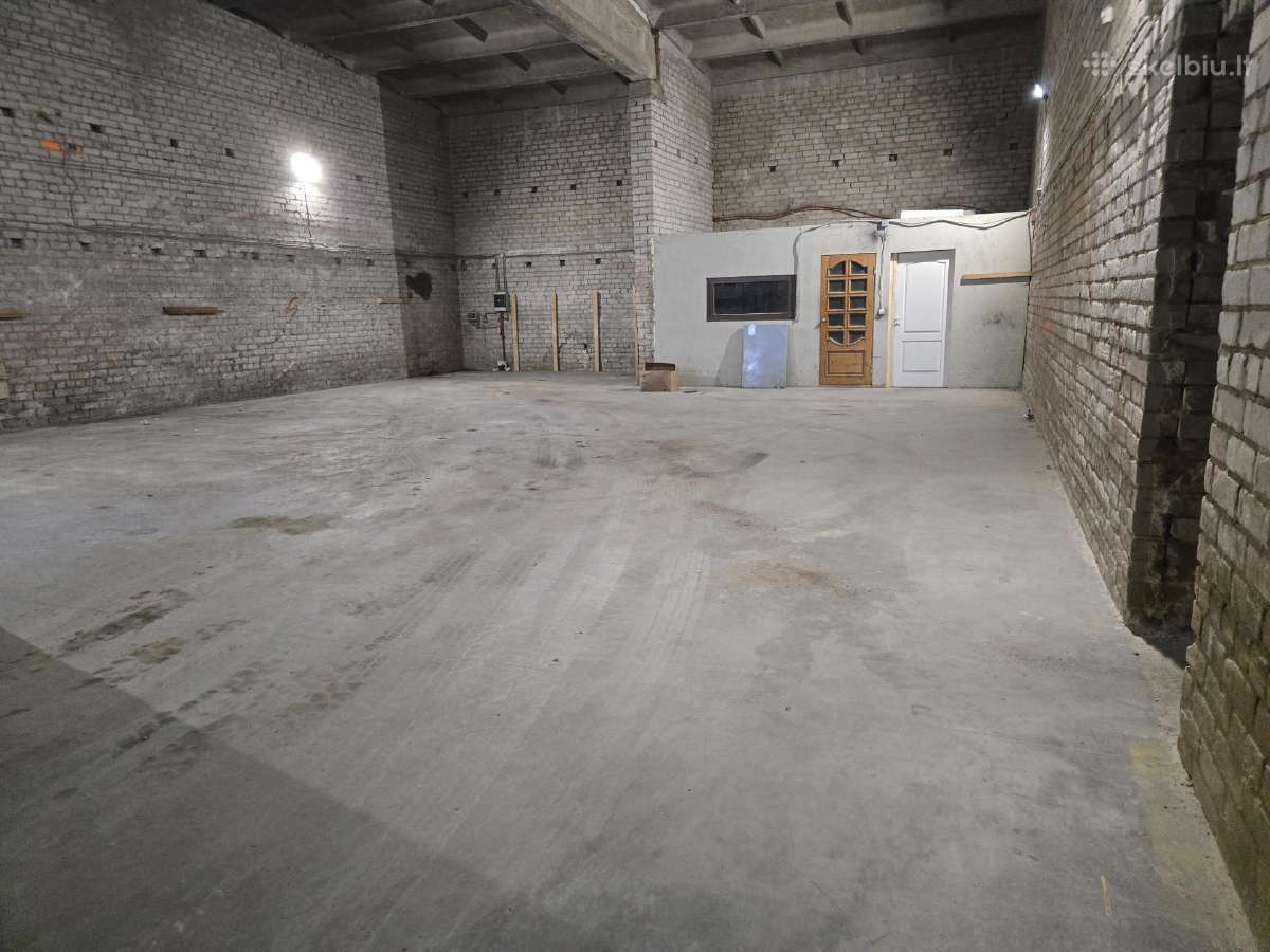 Išnuomojamos patalpos nuo 100 iki 600m2 - nuotraukos Nr. 2