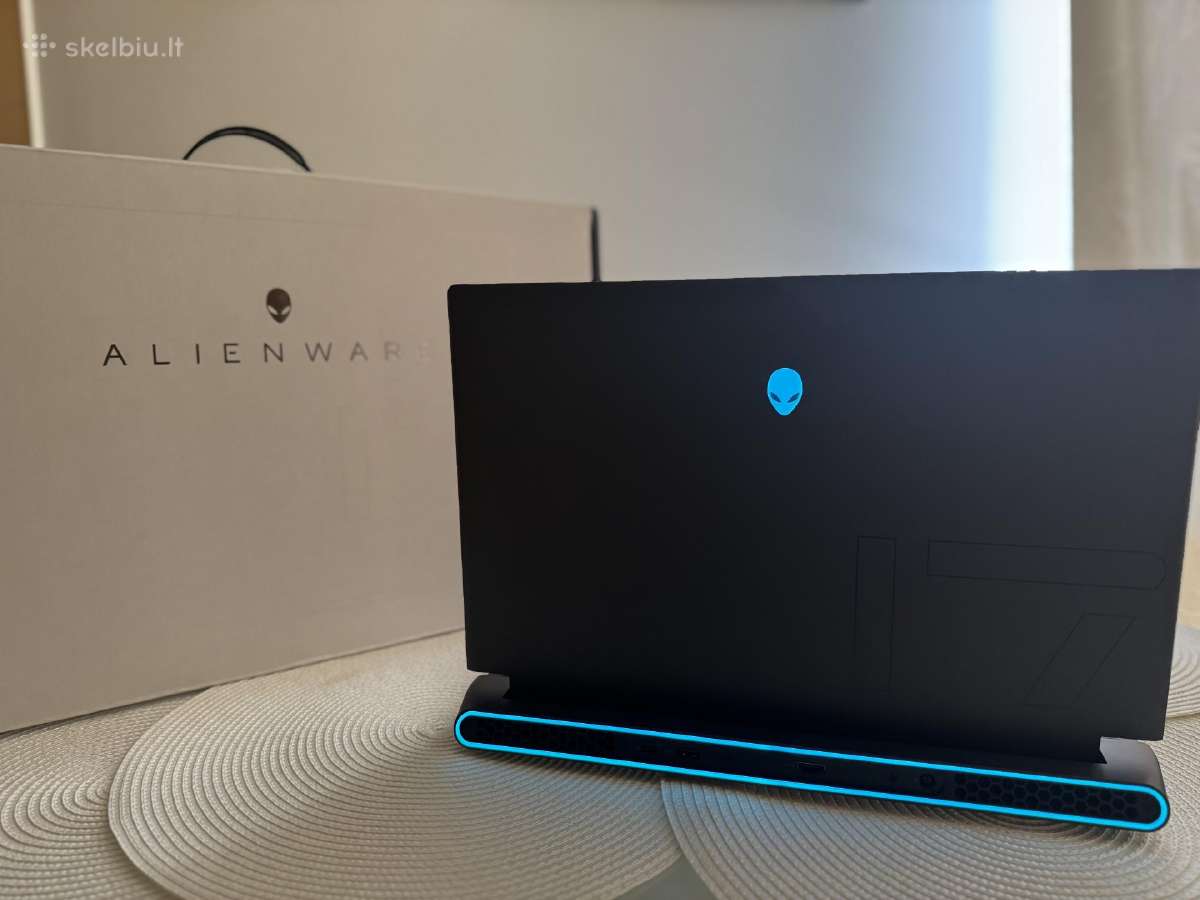 Alienware R17 M5 Rtx3070ti 480hz - nuotraukos Nr. 2
