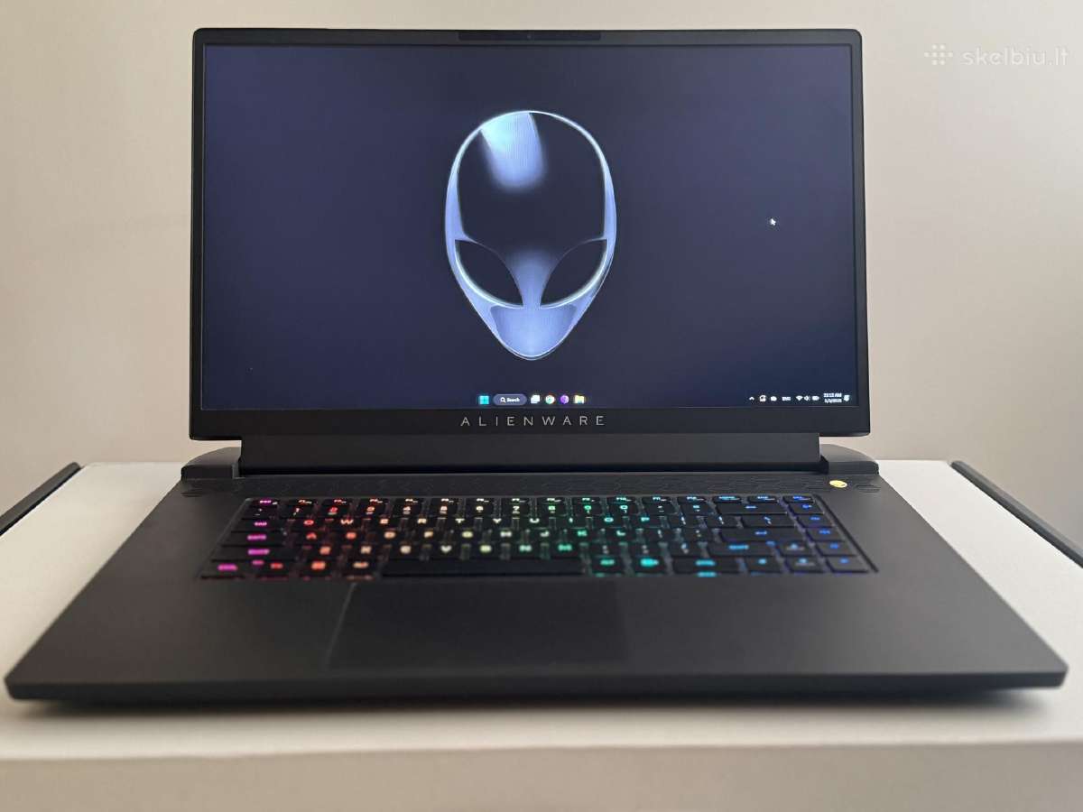 Alienware R17 M5 Rtx3070ti 480hz - nuotraukos Nr. 3