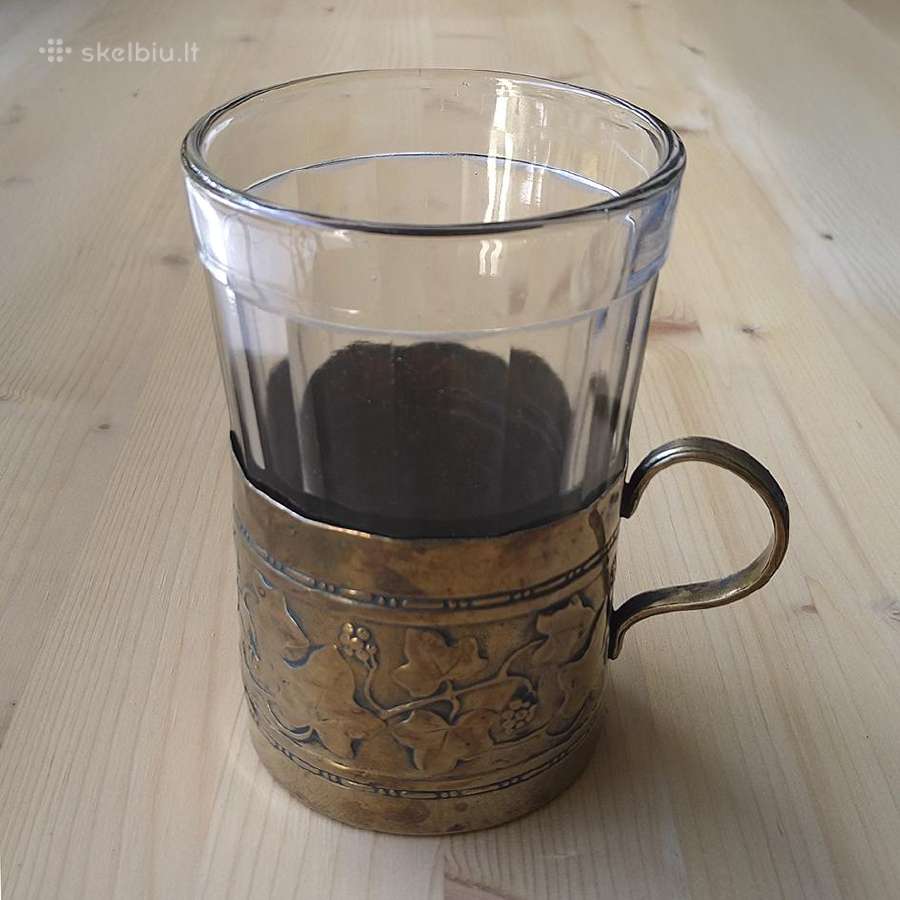 Stiklinė su laikikliu