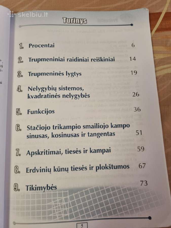 Matematika tau+ 10 kl uždavinynas - nuotraukos Nr. 3