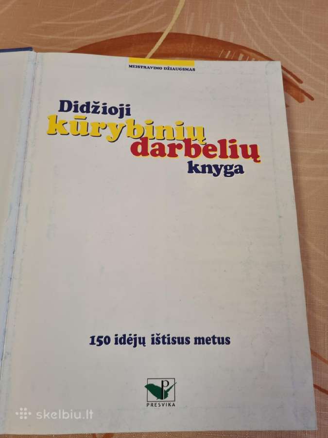 Didžioji kūrybinių darbelių knyga - nuotraukos Nr. 2