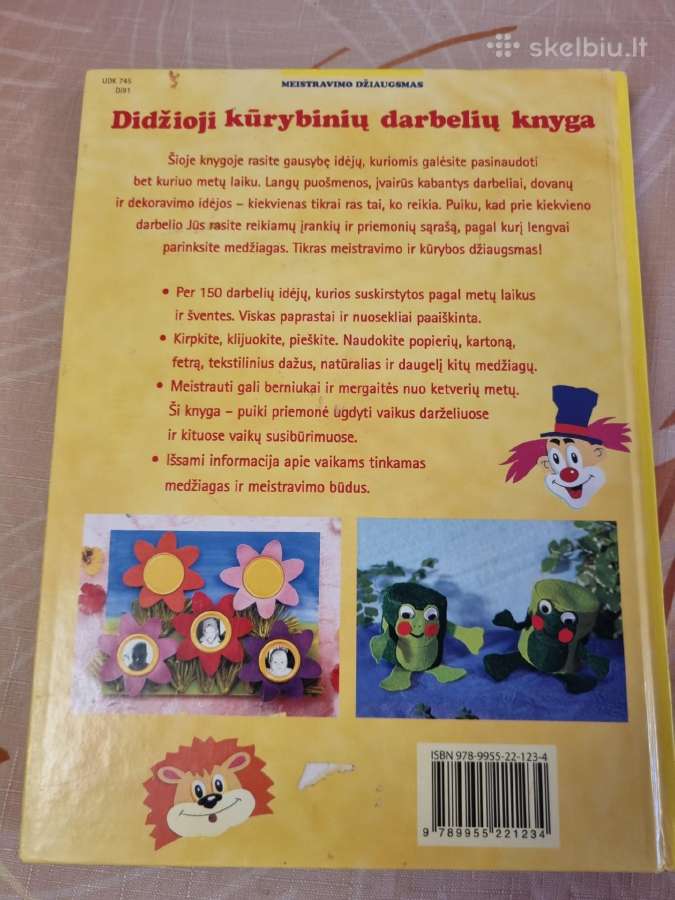Didžioji kūrybinių darbelių knyga - nuotraukos Nr. 12