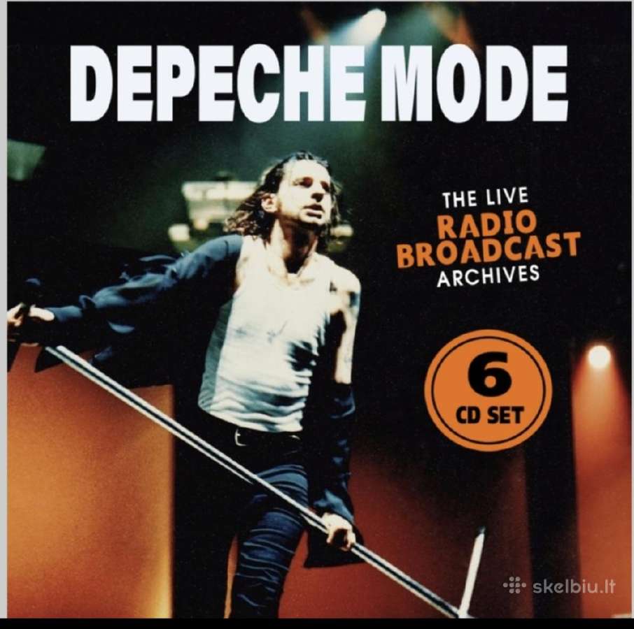 Depeche mode 6 diskai ( 6cd)