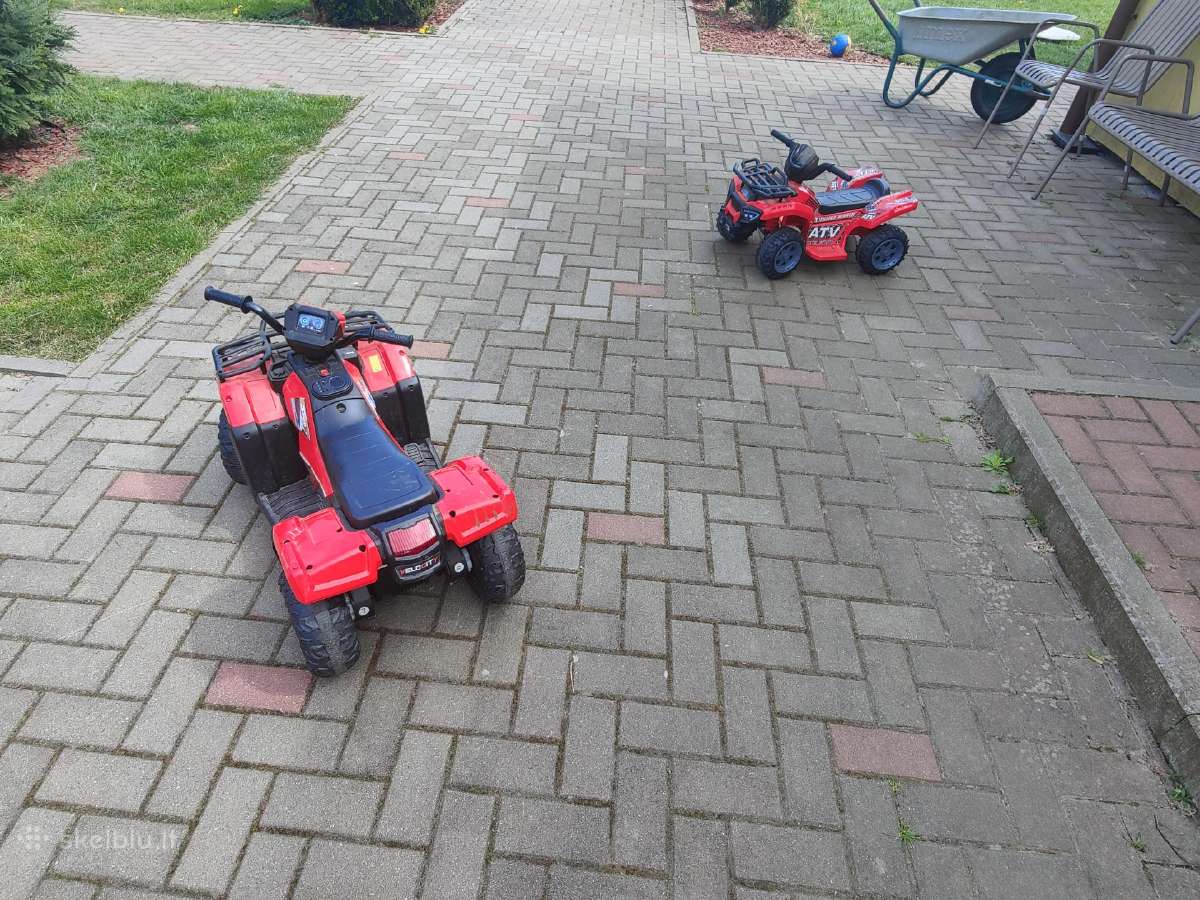 Elektrinis akumuliatorinis automobilis keturratis - nuotraukos Nr. 23