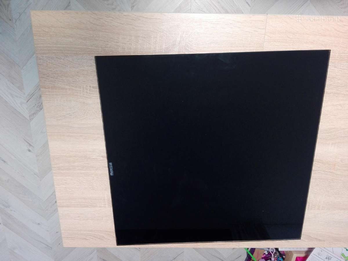 Du staliuku stiklai / stalvirsiai 55x55 juodi