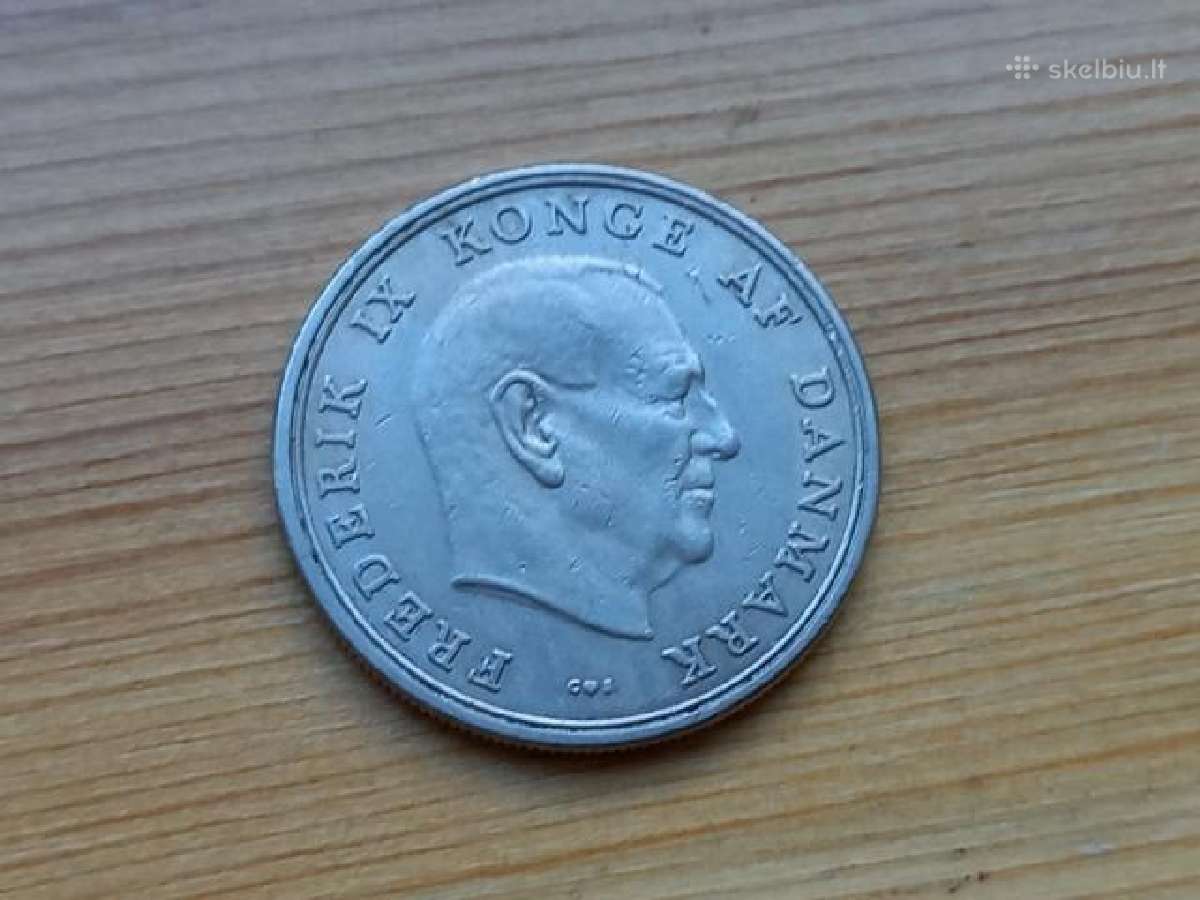 Danija 1965 5 kronos - nuotraukos Nr. 2