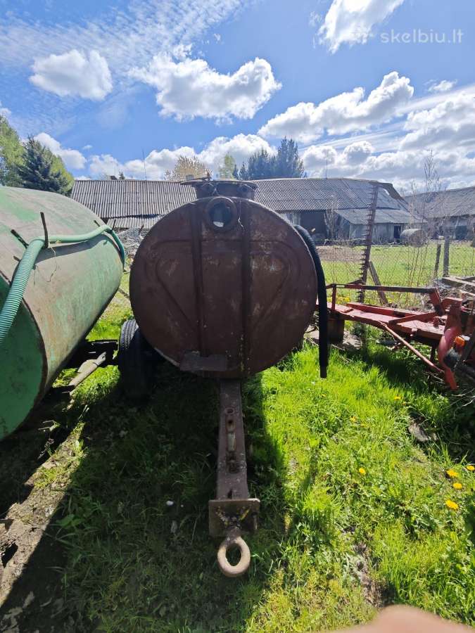 Puspriekabė Bicchi, plūgas, vandens talpa, - nuotraukos Nr. 10