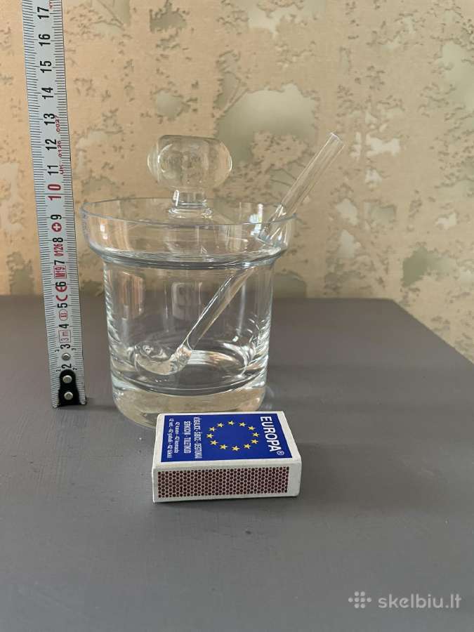 Stiklinis indas uogienei ir marmeladui - nuotraukos Nr. 5