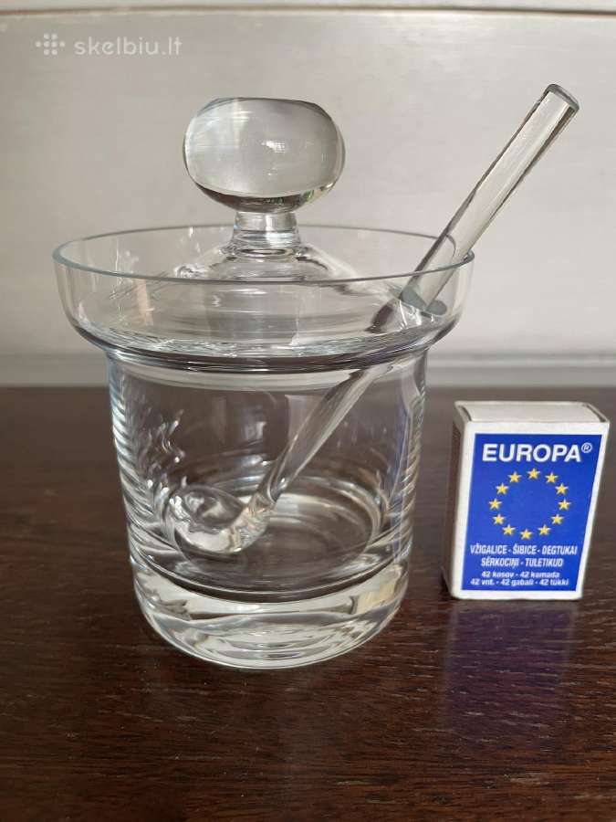 Stiklinis indas uogienei ir marmeladui - nuotraukos Nr. 6