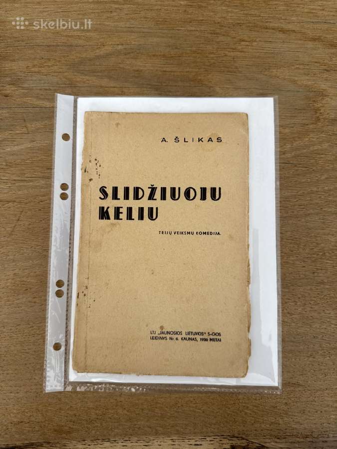 Slidžiuoju keliu 1936 m.