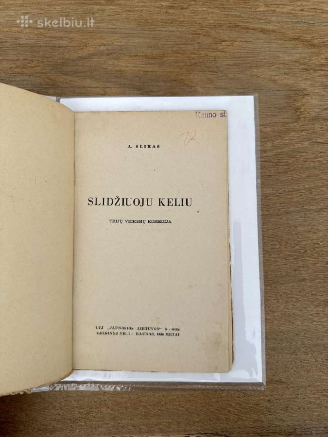 Slidžiuoju keliu 1936 m. - nuotraukos Nr. 2