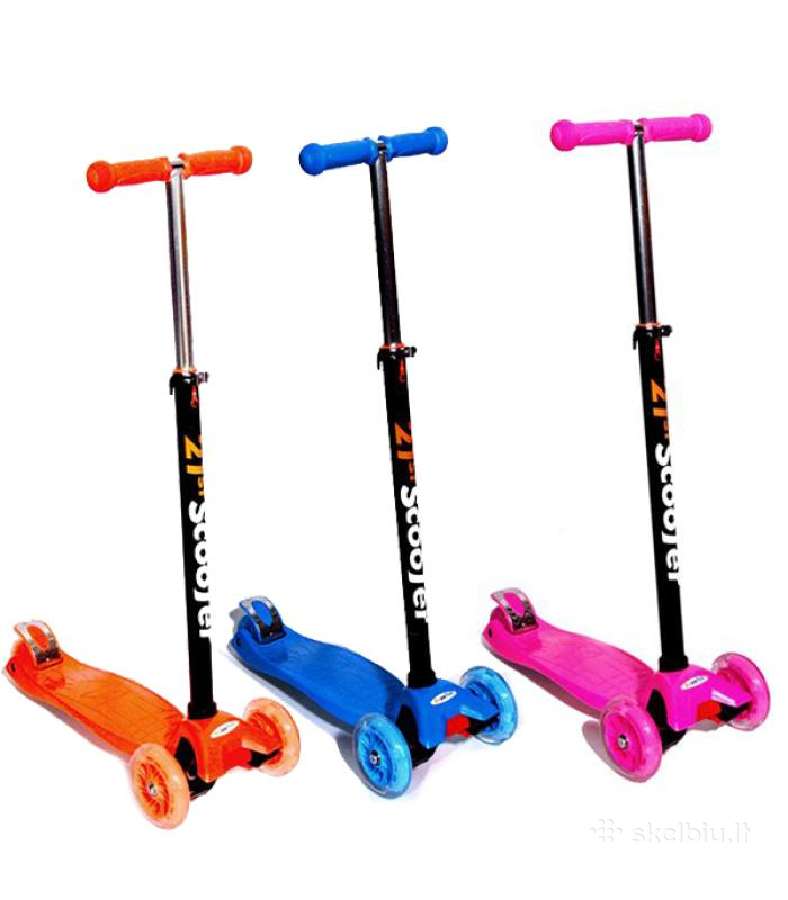 Paspirtukas trijų ratų Scooter 21th - nuotraukos Nr. 5