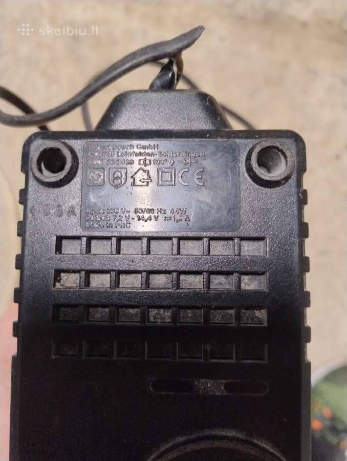 Bosch 14v 1.9a Al60dv pakrovejas ikroviklis - nuotraukos Nr. 3