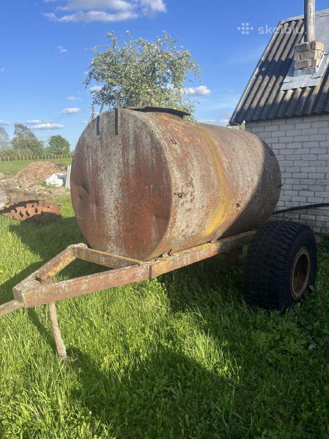 Bomet 2.7m skutikas ir 3 kubu bačka - nuotraukos Nr. 4