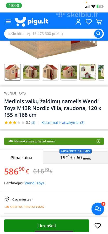 Namelis su didele nuolaida - nuotraukos Nr. 2