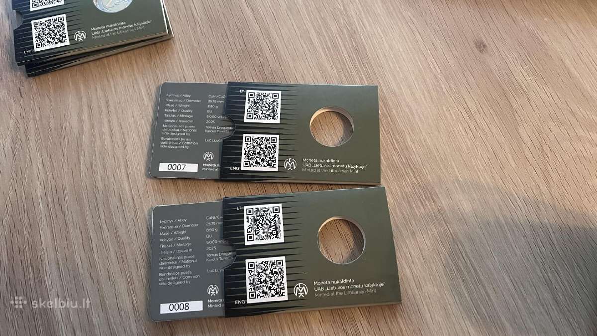 Lt 2025 Bu 2€ moneta gynybai - nuotraukos Nr. 2