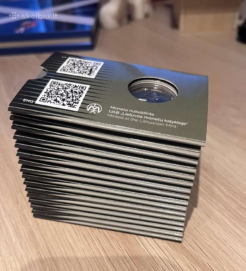 Lt 2025 Bu 2€ moneta gynybai