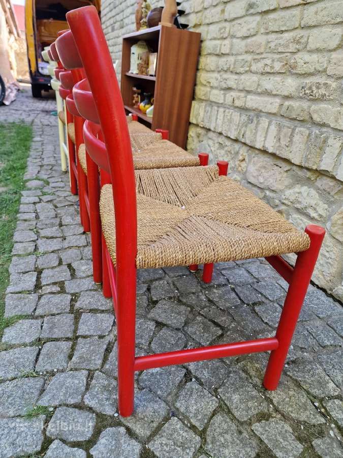 Vintažinės mid century autorinės kėdės - nuotraukos Nr. 3