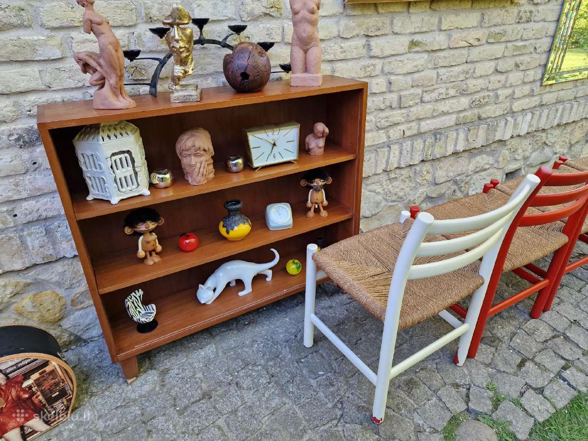 Vintažinės mid century autorinės kėdės - nuotraukos Nr. 8