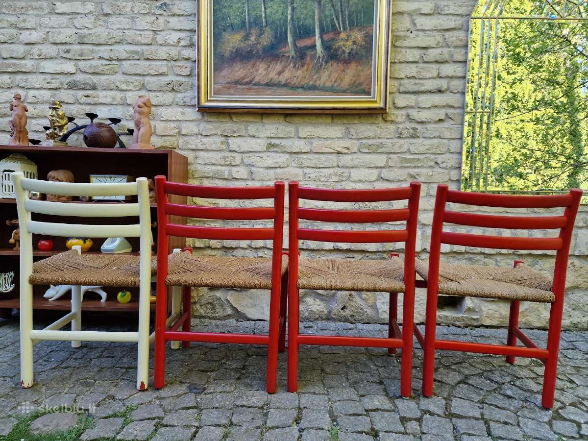Vintažinės mid century autorinės kėdės - nuotraukos Nr. 10
