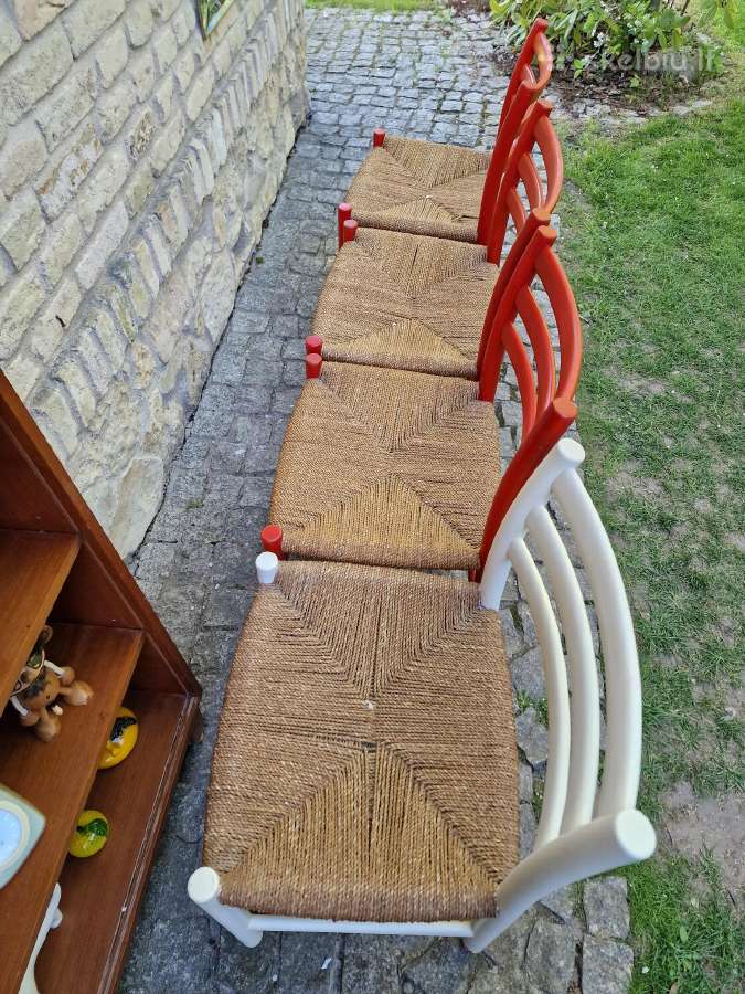Vintažinės mid century autorinės kėdės - nuotraukos Nr. 11
